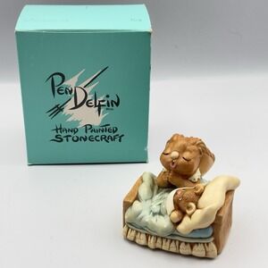 Pendelfin Victoria Bunny Rabbit Bedtime Prayers Stonecraft Figurine England JWT